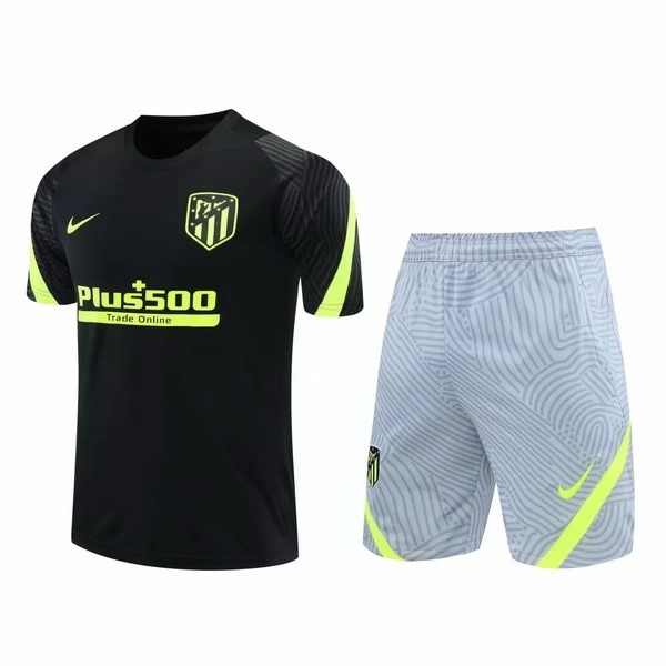 Entrenamiento Atlético De Madrid Conjunto Completo 2020/21 Negro Gris